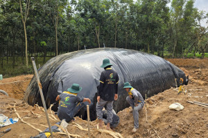 2 Túi Biogas 200 Khối Liên Tiếp