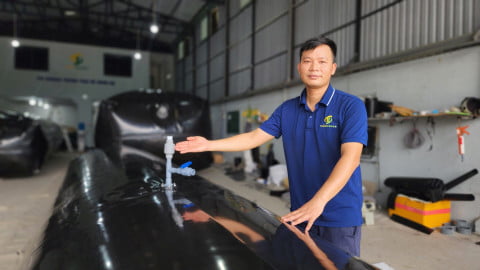 Túi Biogas 6 Khối 15 Heo: Giá Rẻ, Bền Bỉ Cho Bà Con