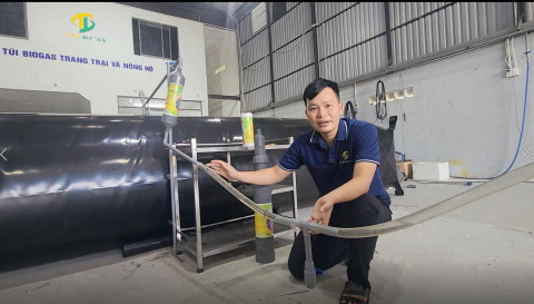 Túi Biogas Hà Tĩnh - Túi Biogas 6 Khối- 400 Khối | Giải Pháp Xử Lý Chất Thải Hiệu Quả