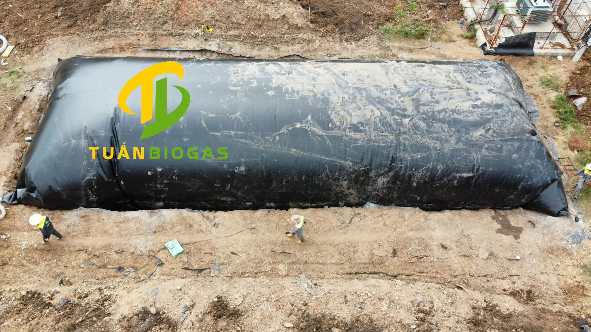 túi biogas 30 khối tuấn biogas