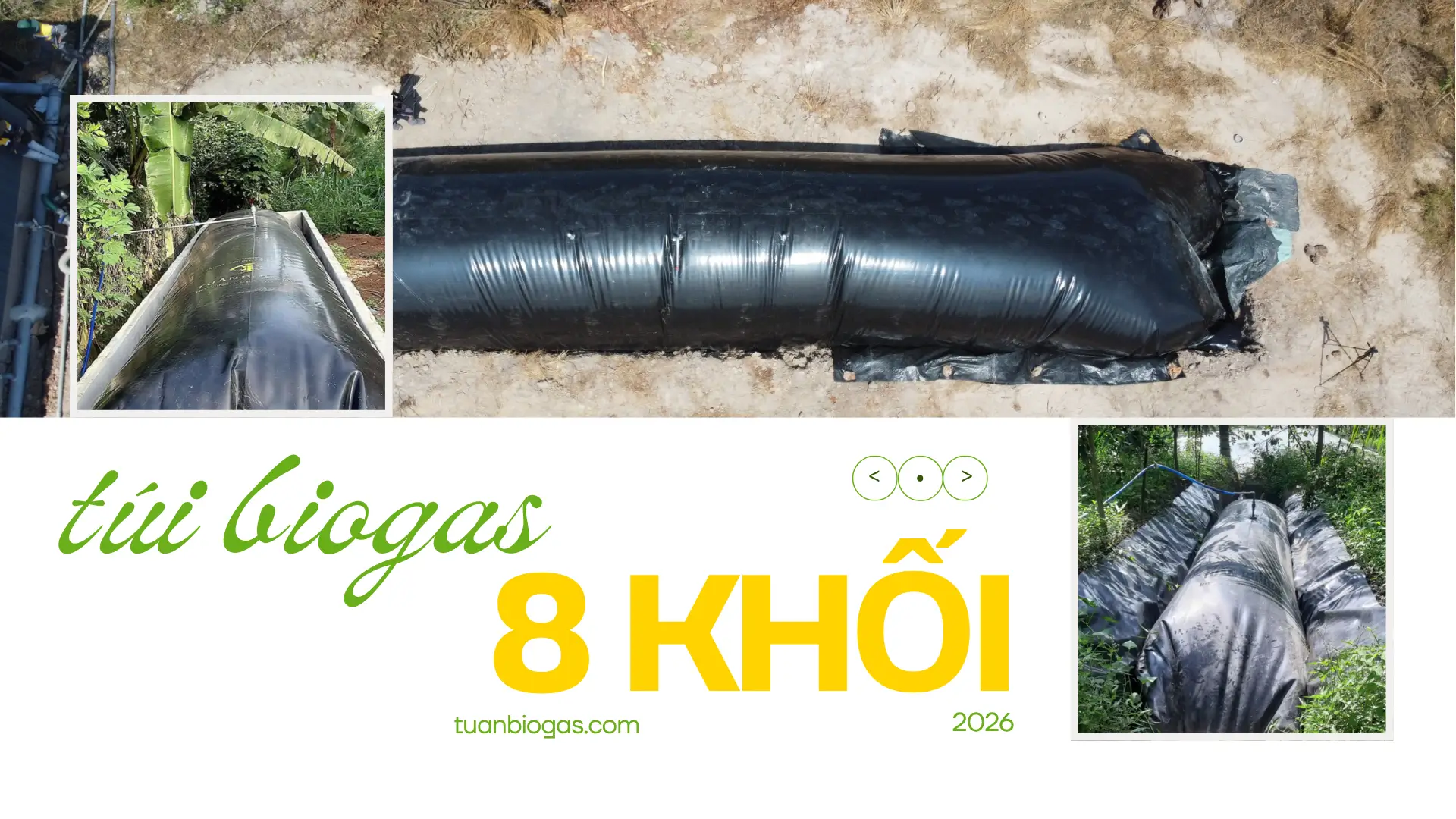 giá túi biogas 8 khối